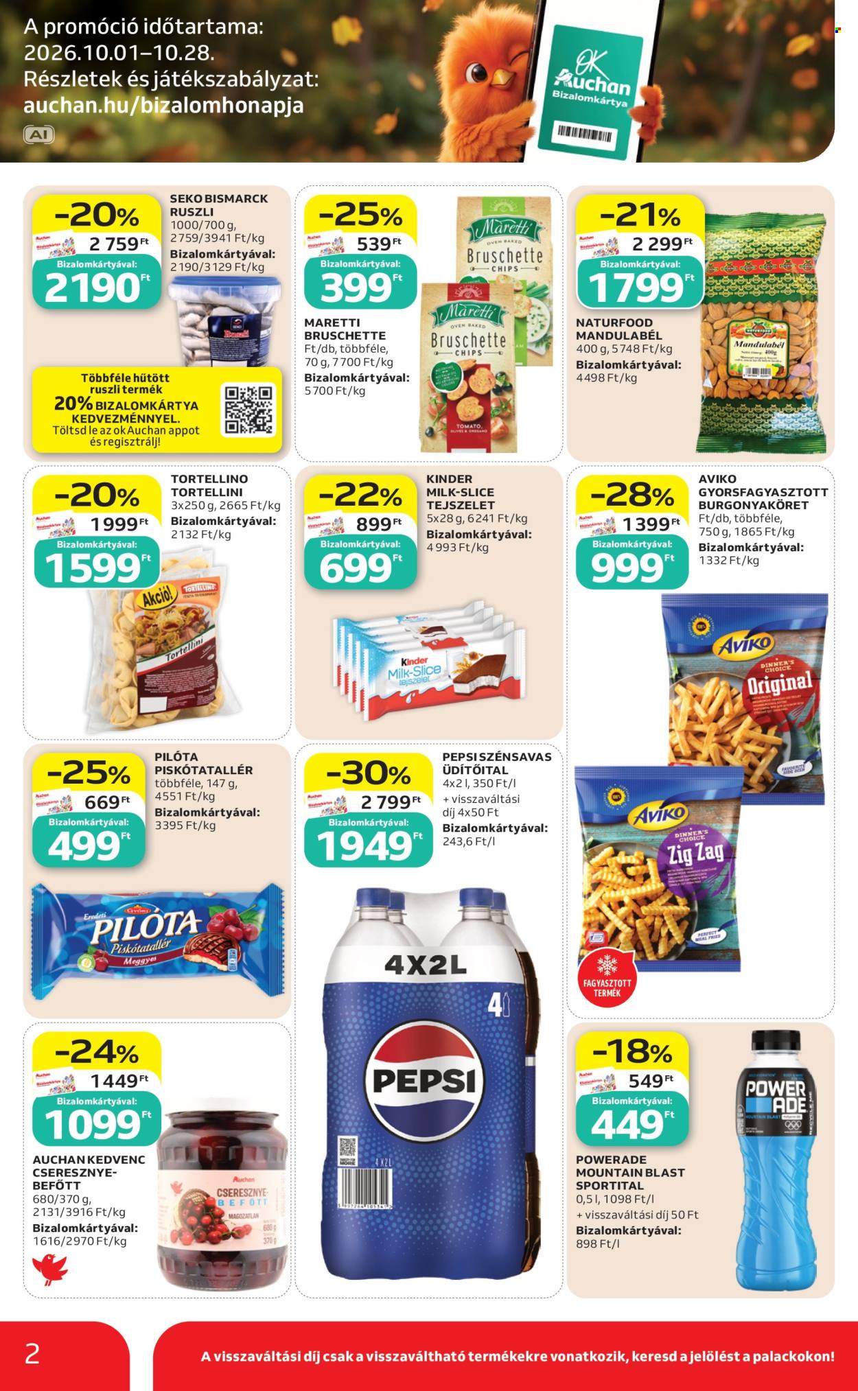Auchan akciós újság érvényes:  - 2026.10.15 - 2026.10.21. 2. oldal Oldal 2