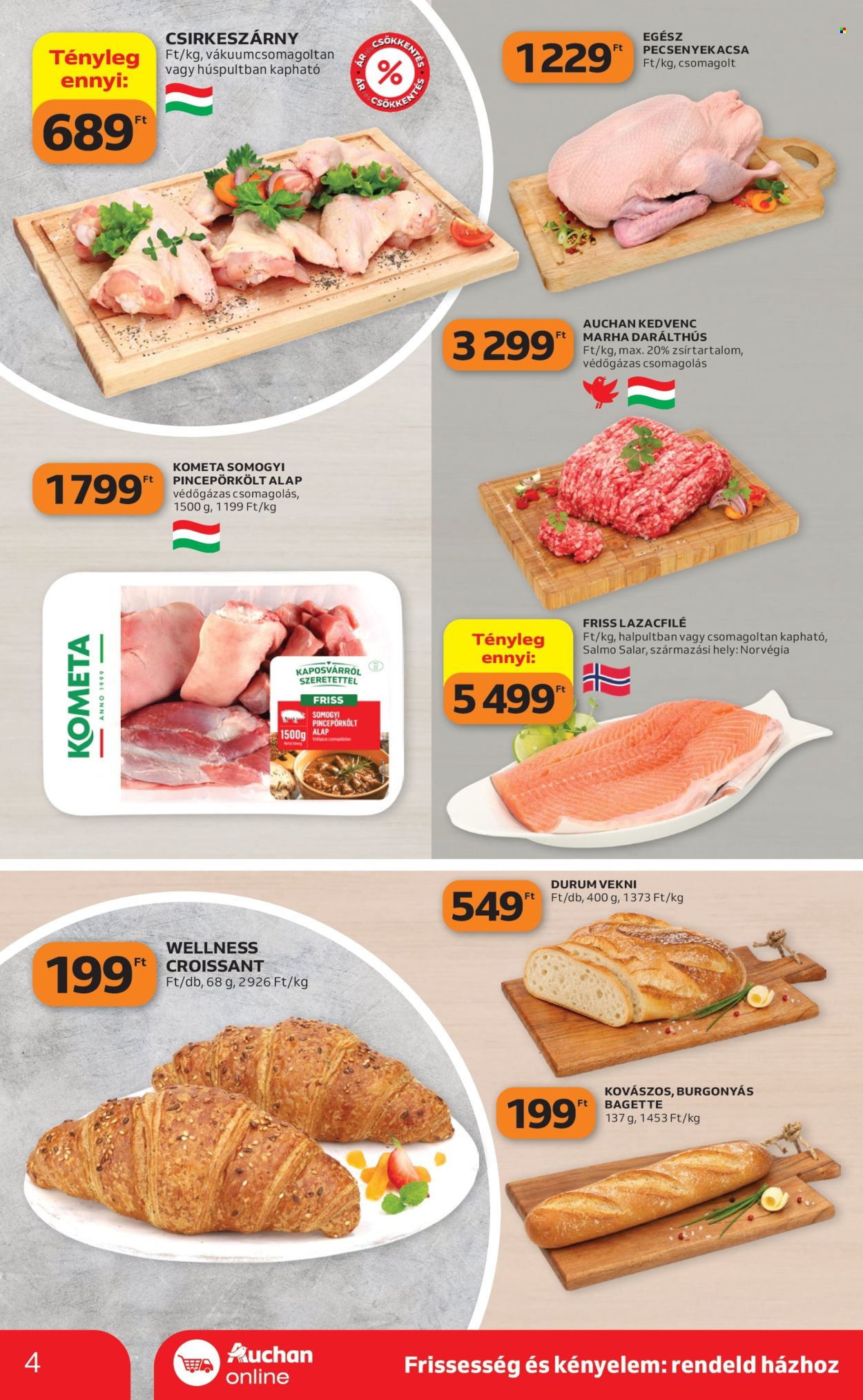 Auchan akciós újság érvényes:  - 2026.10.15 - 2026.10.21. 4. oldal Oldal 4