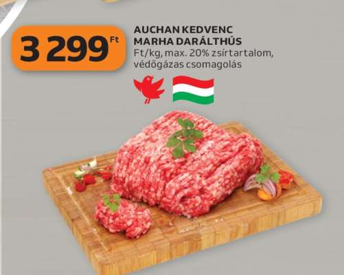 AUCHAN KEDVENC MARHA DARÁLTHÚS