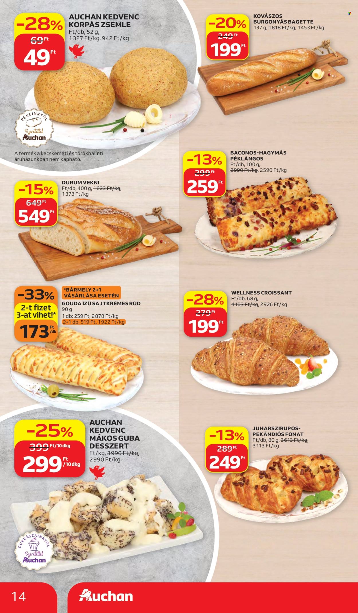 Auchan akciós újság érvényes:  - 2026.10.15 - 2026.10.21. 14. oldal Oldal 14