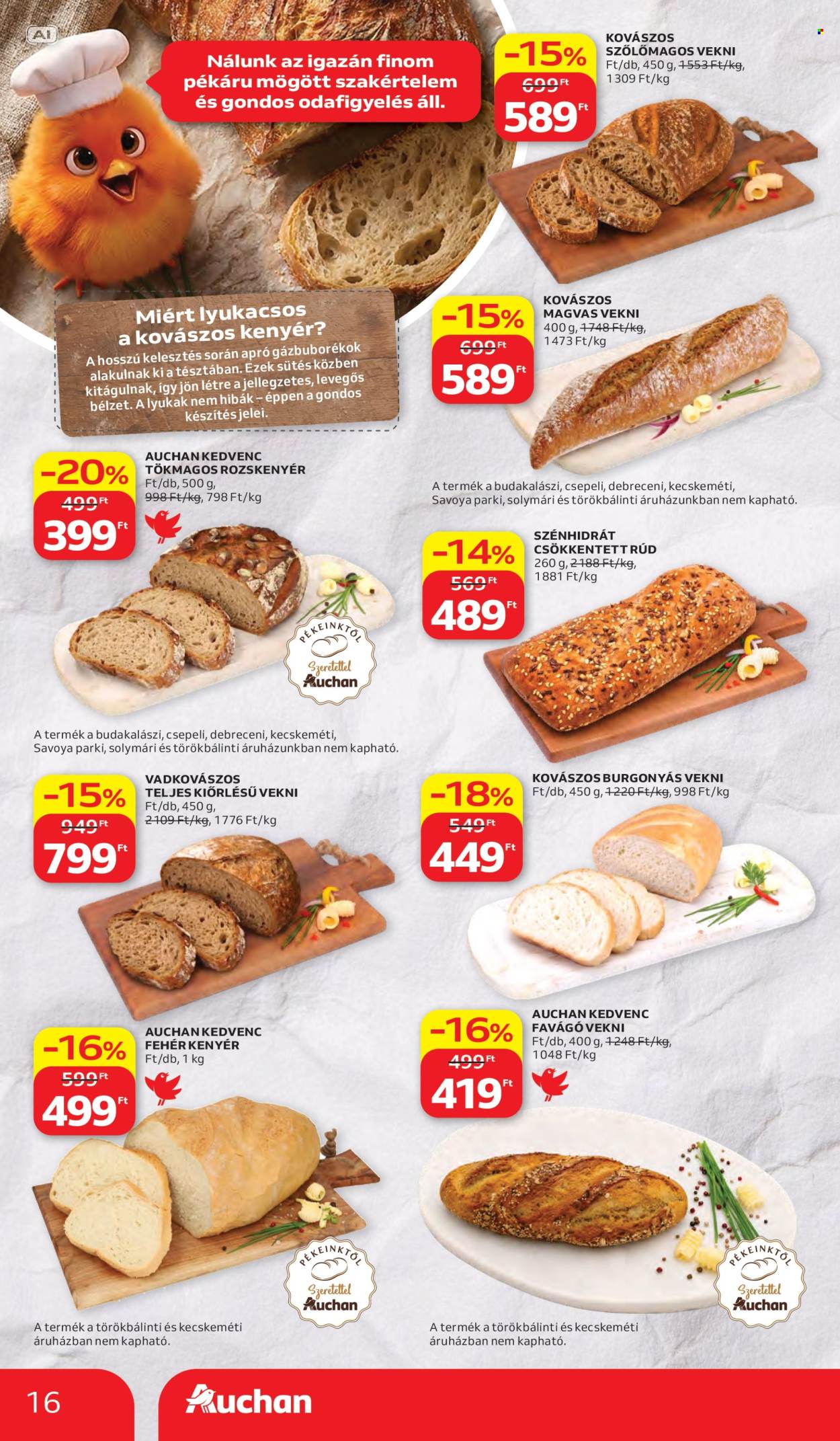 Auchan akciós újság érvényes:  - 2026.10.15 - 2026.10.21. 16. oldal Oldal 16