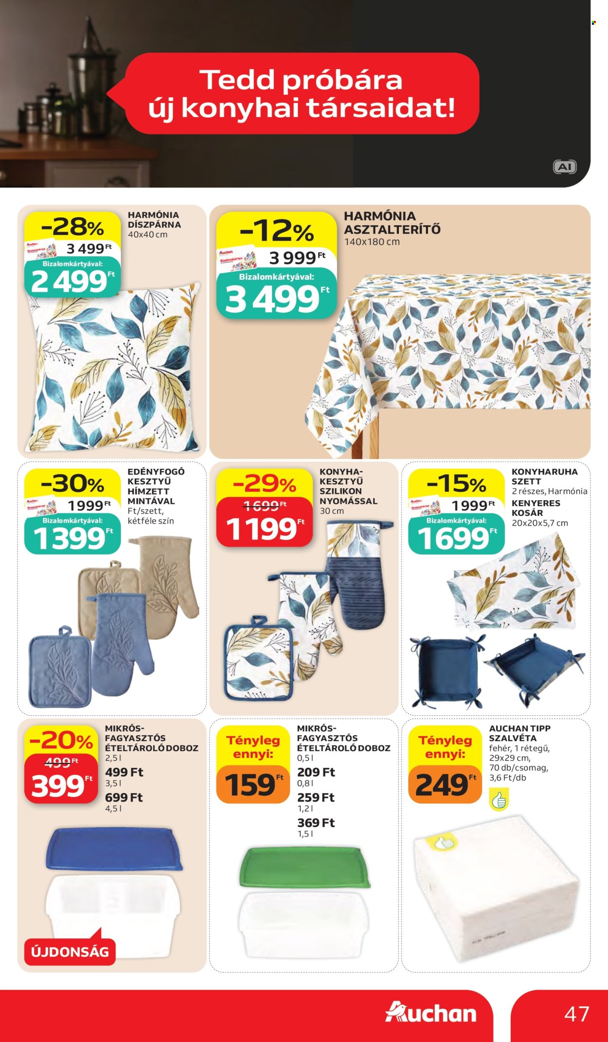Auchan akciós újság érvényes:  - 2026.10.15 - 2026.10.21. 47. oldal Oldal 47