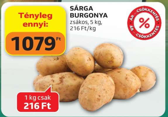 Sárga Burgonya