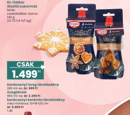 DR. OETKER Díszítő Cukormáz