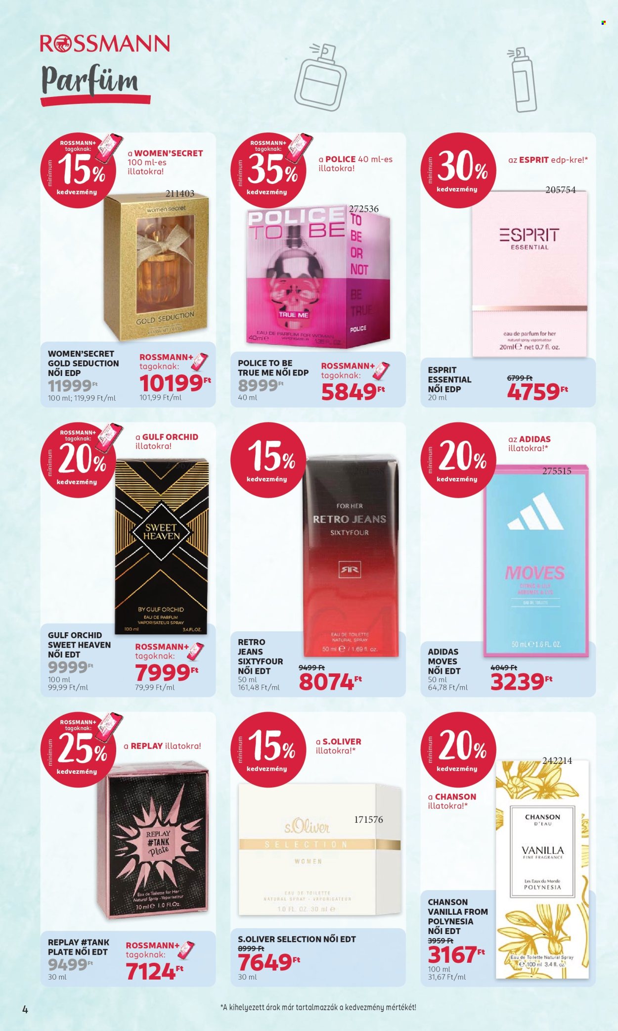 Rossmann akciós újság érvényes:  - 2026.10.19 - 2026.10.30. 4. oldal Oldal 4