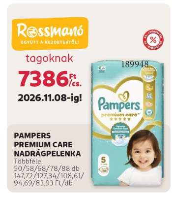 Pampers Premium Care Nadrágpelenka