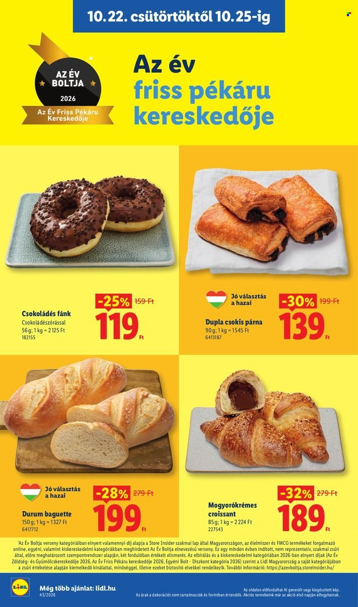 Lidl akciós újság érvényes:  - 2026.10.22 - 2026.10.28. 2. oldal Oldal 2