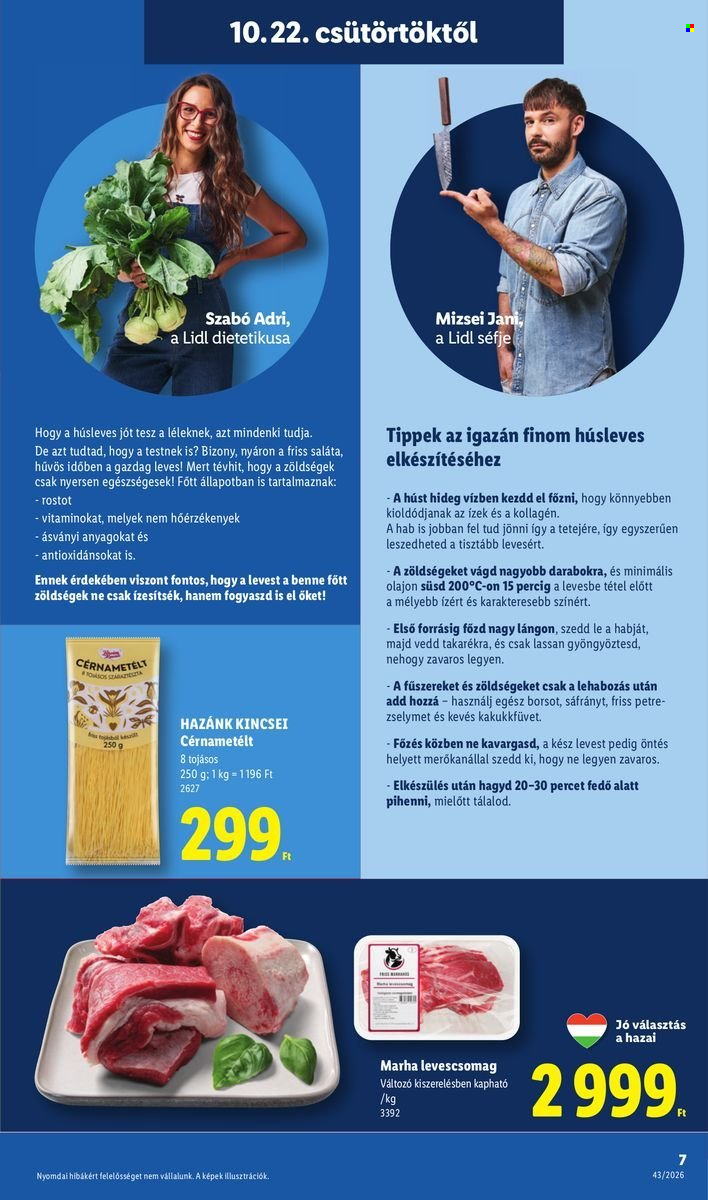 Lidl akciós újság érvényes:  - 2026.10.22 - 2026.10.28. 7. oldal Oldal 7