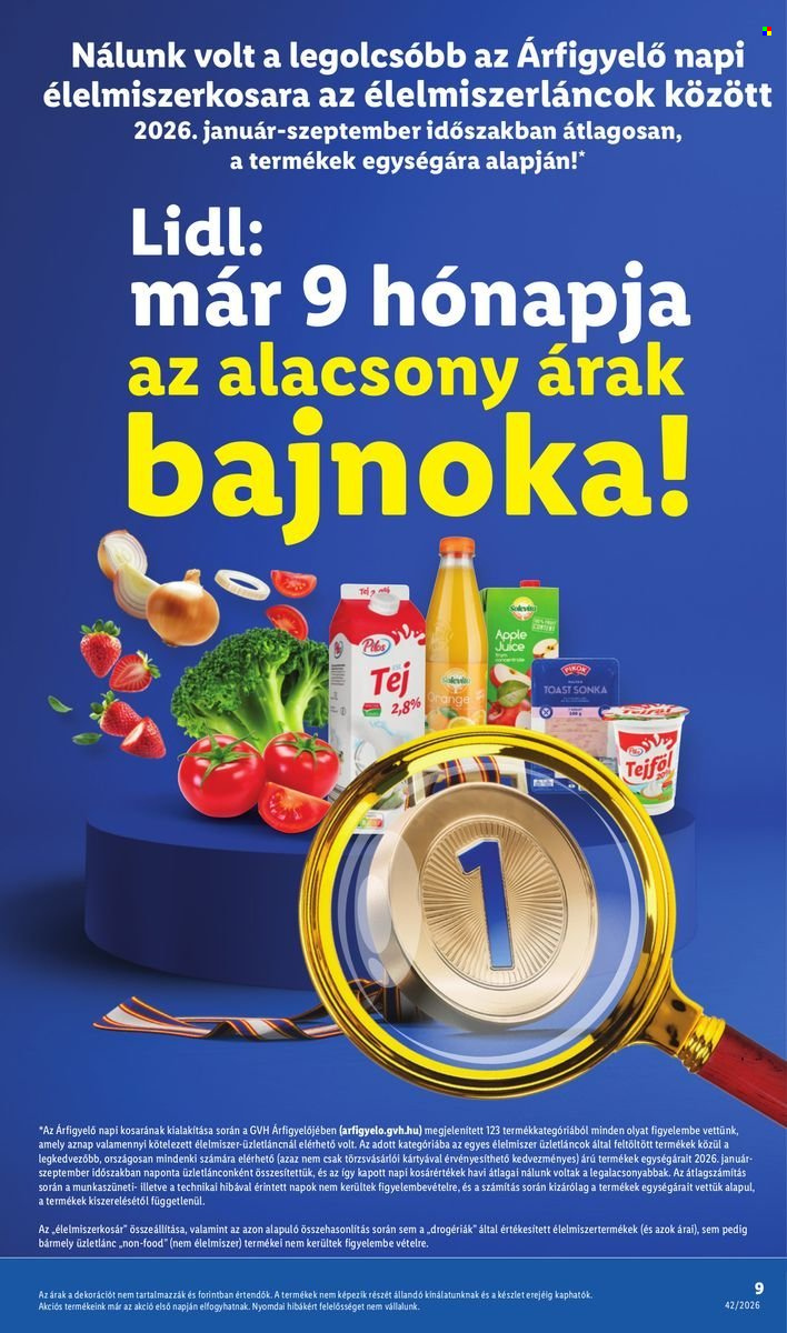 Lidl akciós újság érvényes:  - 2026.10.22 - 2026.10.28. 9. oldal Oldal 9