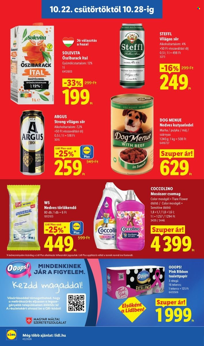 Lidl akciós újság érvényes:  - 2026.10.22 - 2026.10.28. 16. oldal Oldal 16