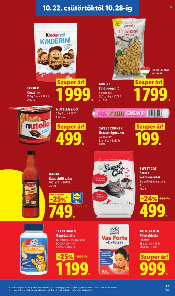 Lidl akciós újság érvényes:  - 2026.10.22 - 2026.10.28. 17. oldal Oldal 17