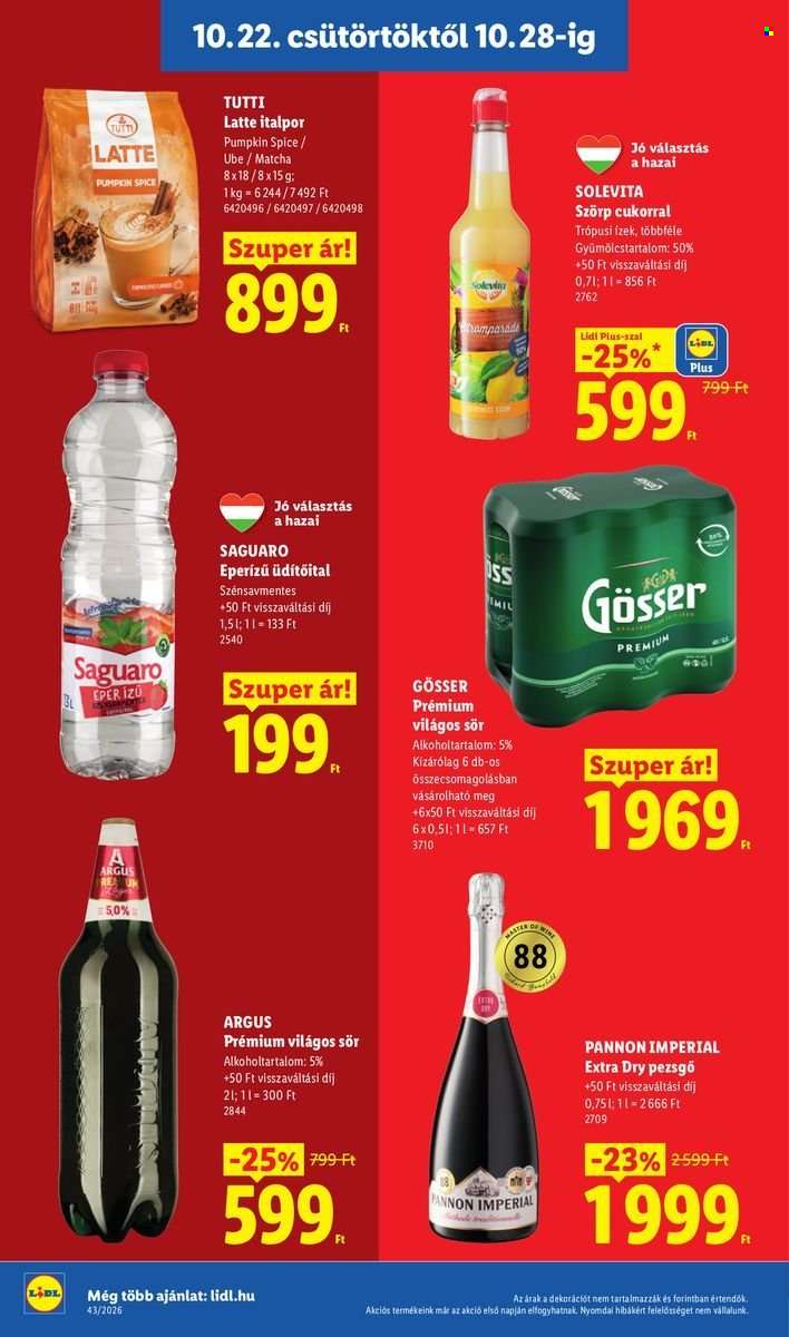 Lidl akciós újság érvényes:  - 2026.10.22 - 2026.10.28. 18. oldal Oldal 18