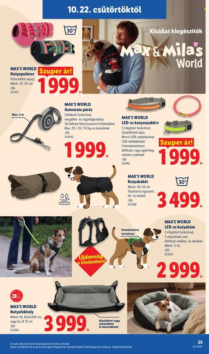 Lidl akciós újság érvényes:  - 2026.10.22 - 2026.10.28. 25. oldal Oldal 25