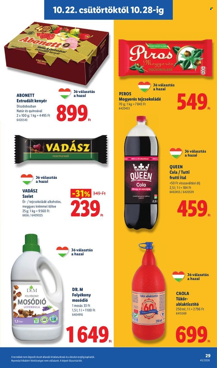 Lidl akciós újság érvényes:  - 2026.10.22 - 2026.10.28. 29. oldal Oldal 29