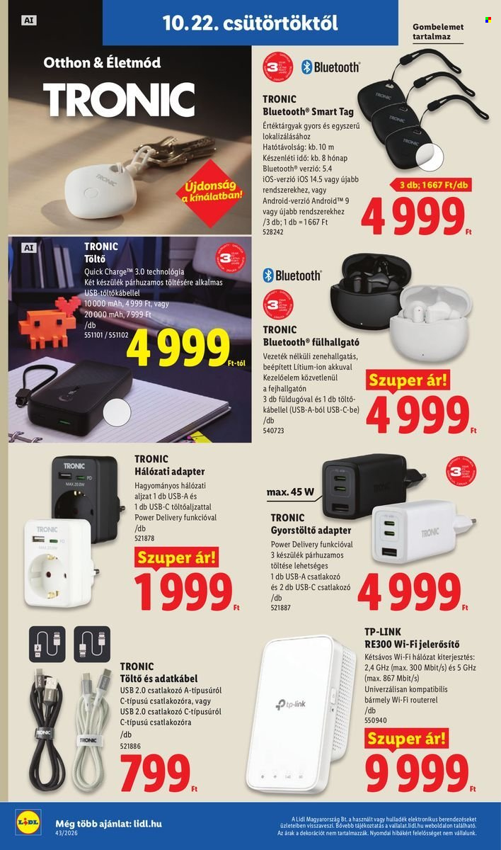 Lidl akciós újság érvényes:  - 2026.10.22 - 2026.10.28. 40. oldal Oldal 40