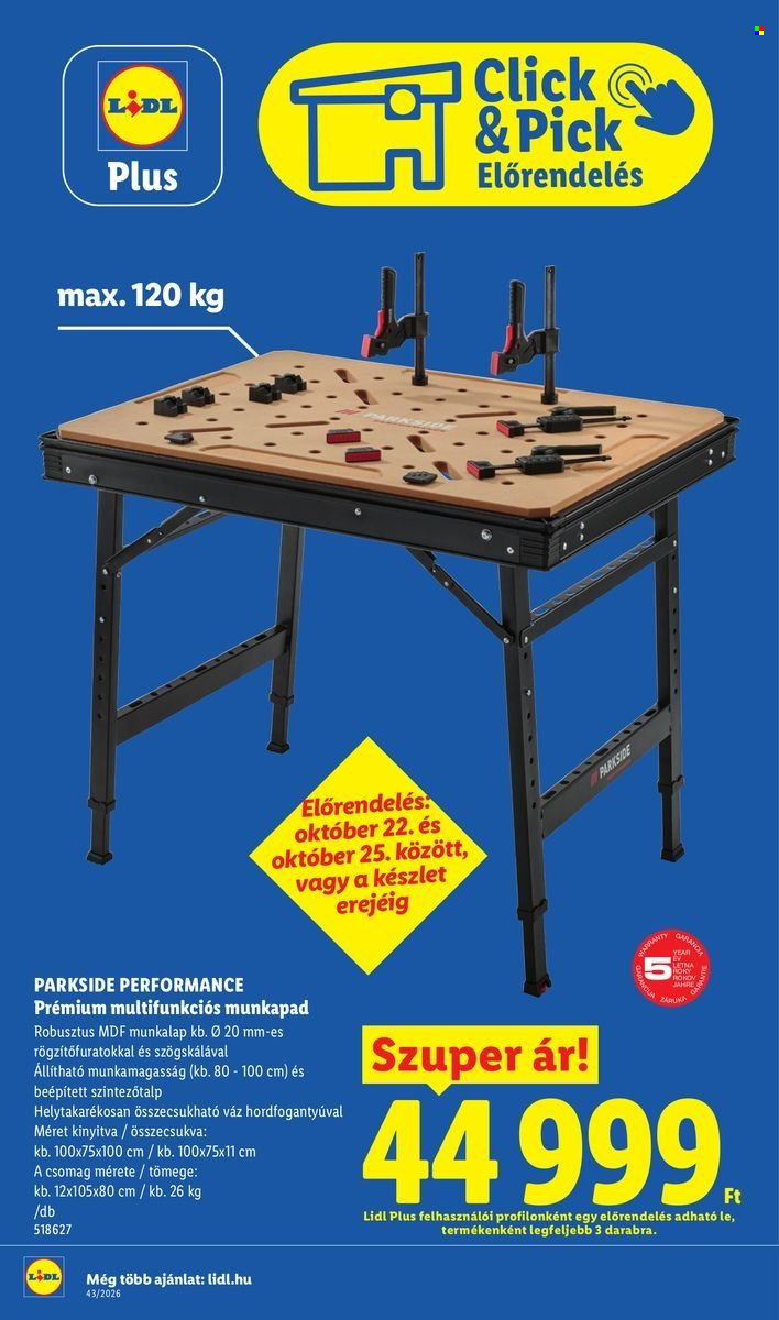 Lidl akciós újság érvényes:  - 2026.10.22 - 2026.10.28. 42. oldal Oldal 42