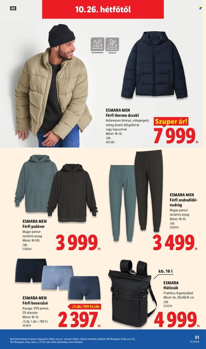 Lidl akciós újság érvényes:  - 2026.10.22 - 2026.10.28. 51. oldal Oldal 51