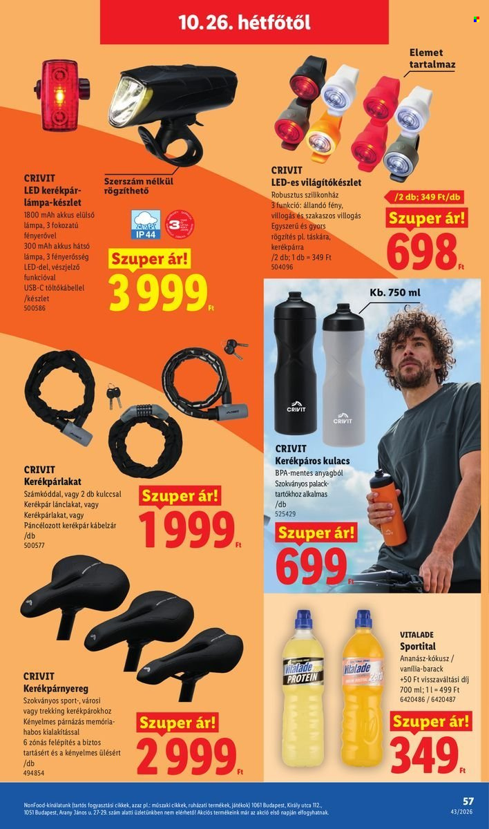 Lidl akciós újság érvényes:  - 2026.10.22 - 2026.10.28. 57. oldal Oldal 57