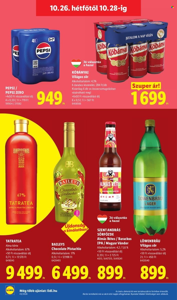 Lidl akciós újság érvényes:  - 2026.10.22 - 2026.10.28. 72. oldal Oldal 72