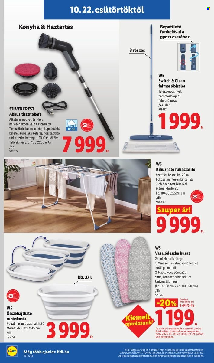 Lidl akciós újság érvényes:  - 2026.10.22 - 2026.10.28. 6. oldal Oldal 6