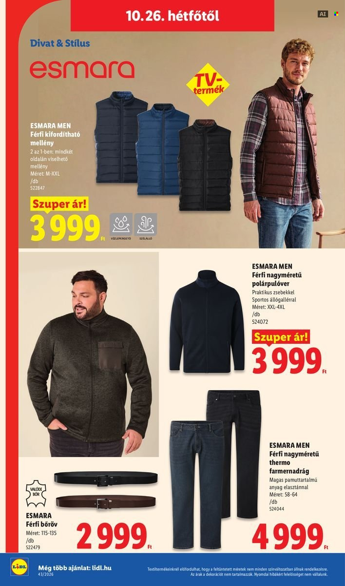 Lidl akciós újság érvényes:  - 2026.10.22 - 2026.10.28. 20. oldal Oldal 20