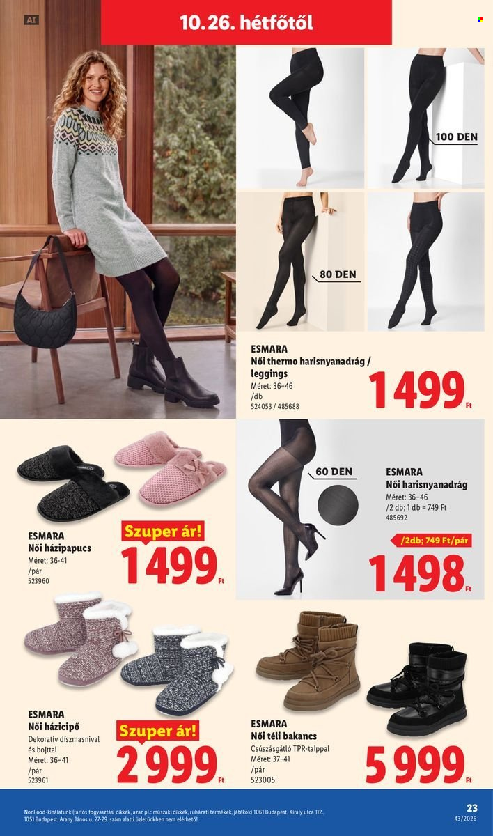 Lidl akciós újság érvényes:  - 2026.10.22 - 2026.10.28. 23. oldal Oldal 23