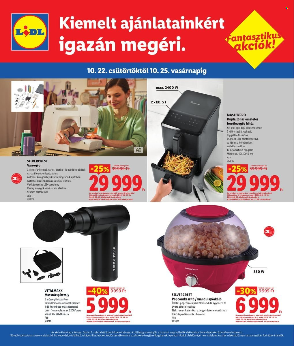 Lidl akciós újság érvényes:  - 2026.10.22 - 2026.10.25. 2. oldal Oldal 2
