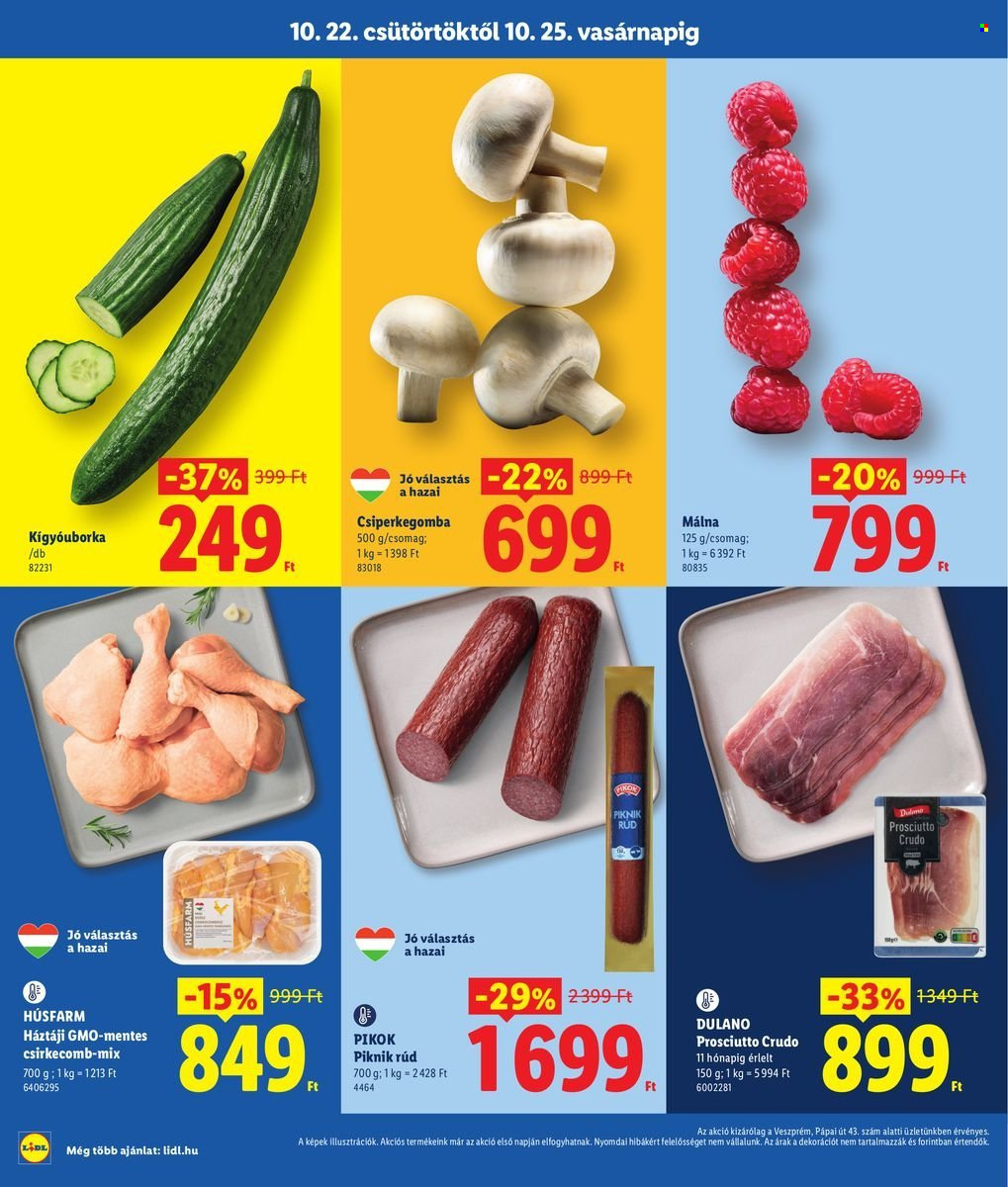 Lidl akciós újság érvényes:  - 2026.10.22 - 2026.10.25. 2. oldal Oldal 2