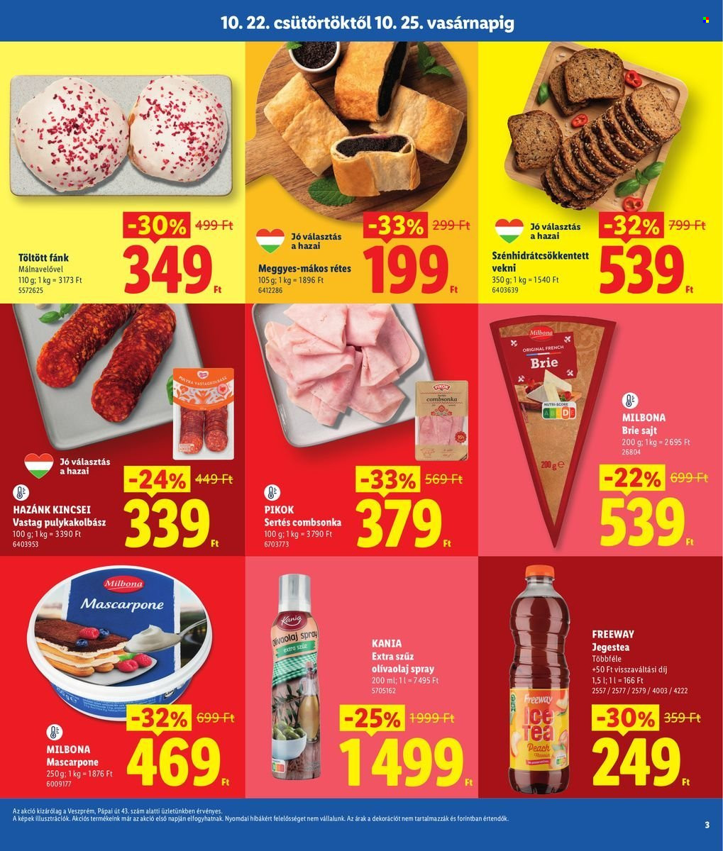 Lidl akciós újság érvényes:  - 2026.10.22 - 2026.10.25. 3. oldal Oldal 3