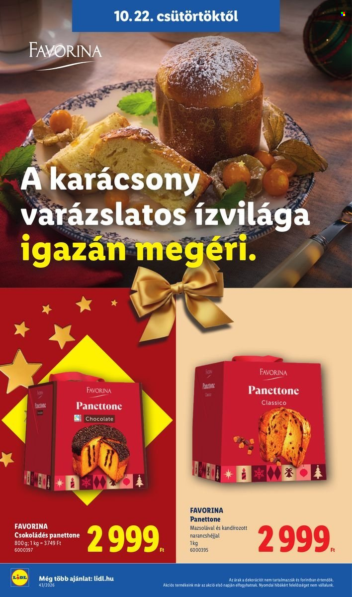 Lidl akciós újság érvényes:  - 2026.10.22 - 2026.10.28. 2. oldal Oldal 2