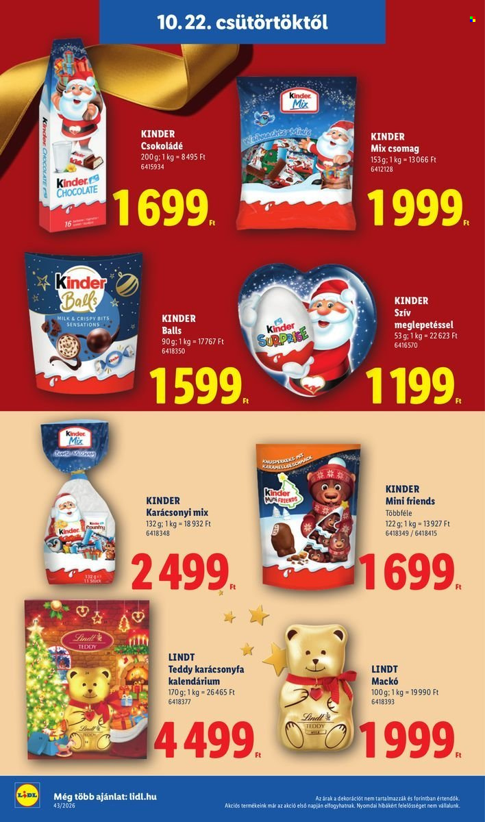 Lidl akciós újság érvényes:  - 2026.10.22 - 2026.10.28. 14. oldal Oldal 14