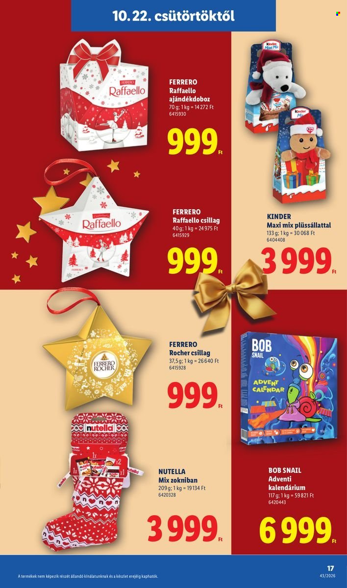 Lidl akciós újság érvényes:  - 2026.10.22 - 2026.10.28. 17. oldal Oldal 17