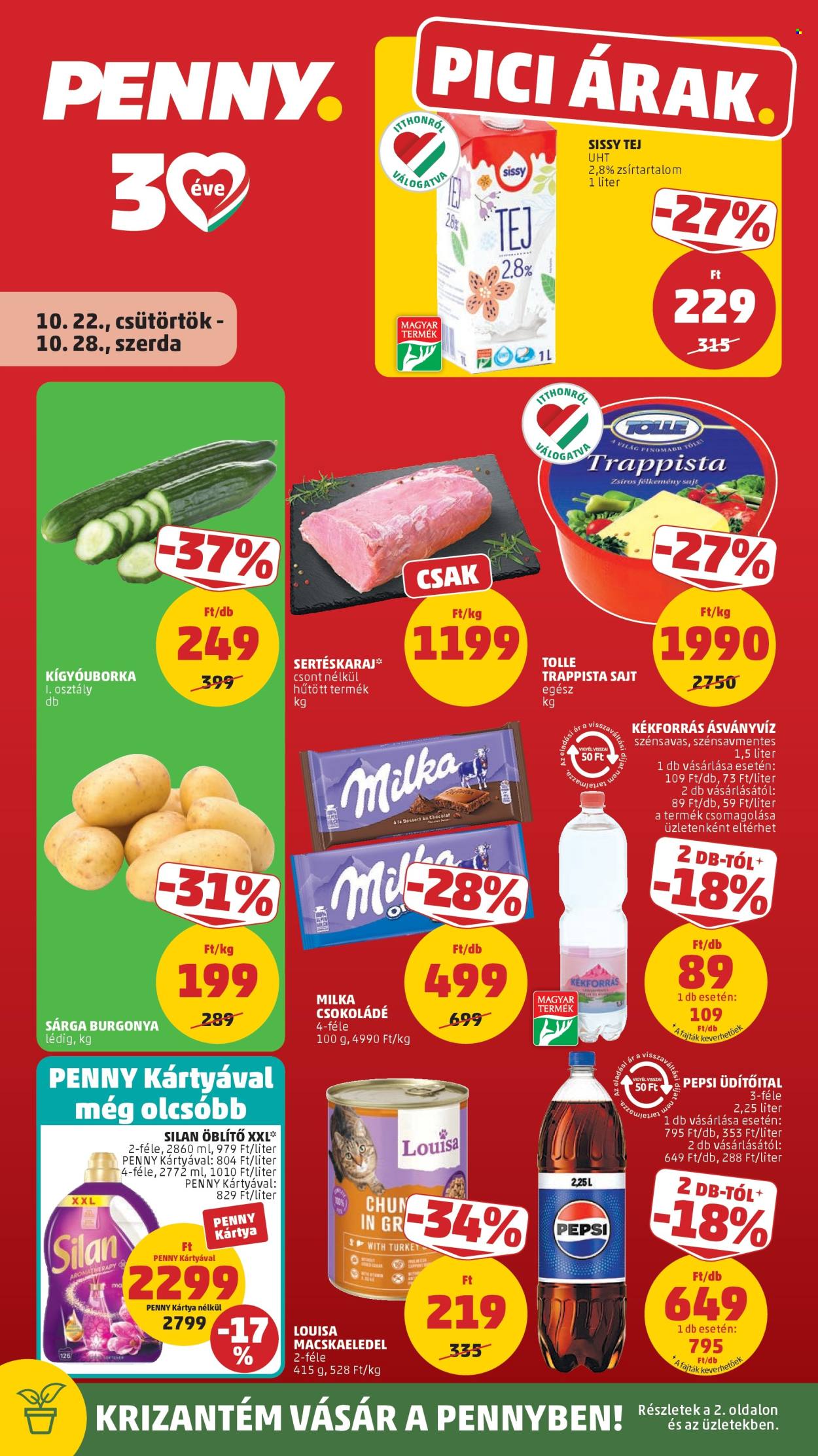 Penny Market akciós újság érvényes:  - 2026.10.22 - 2026.10.28. 1. oldal Oldal 1