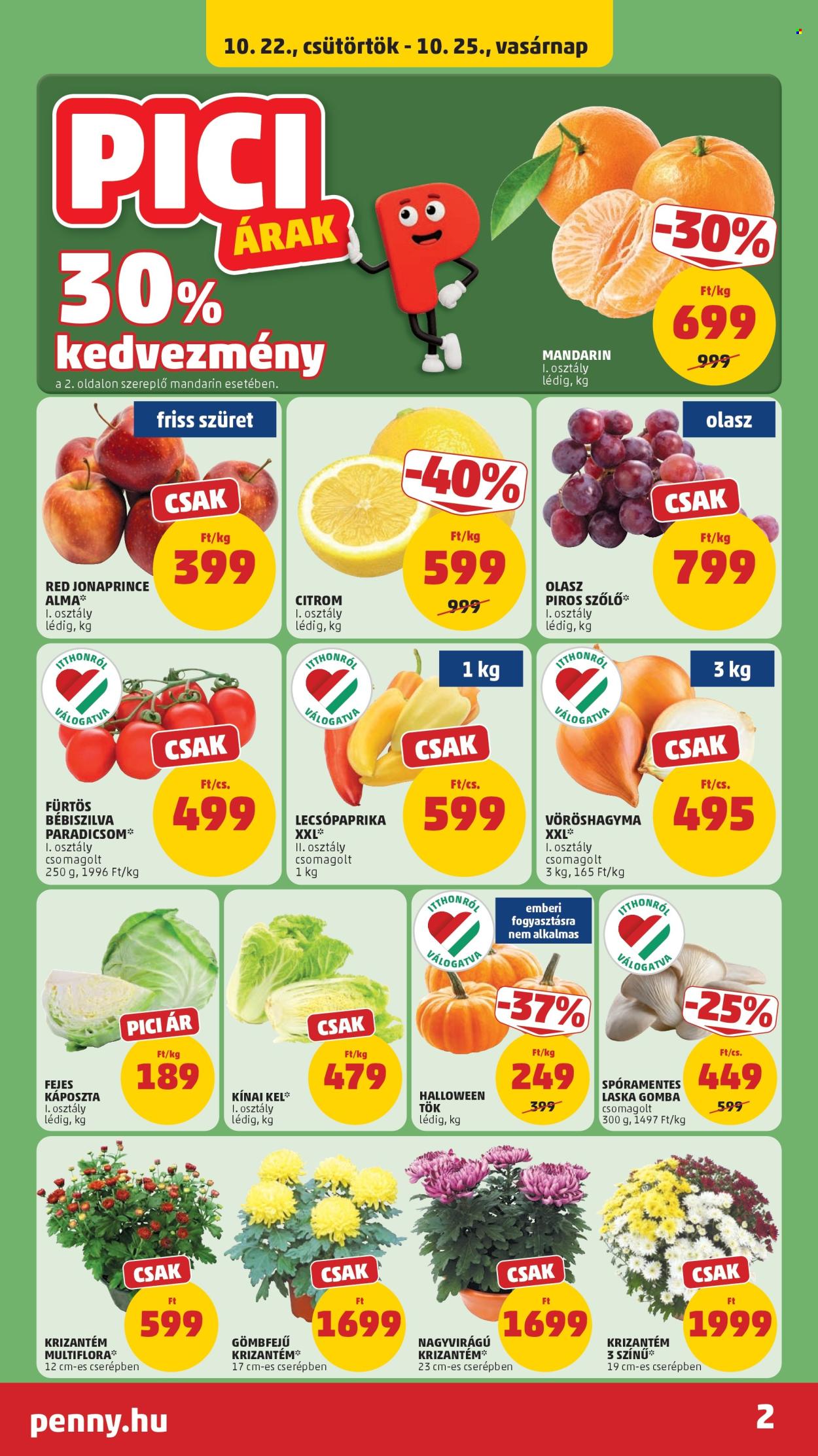 Penny Market akciós újság érvényes:  - 2026.10.22 - 2026.10.28. 2. oldal Oldal 2