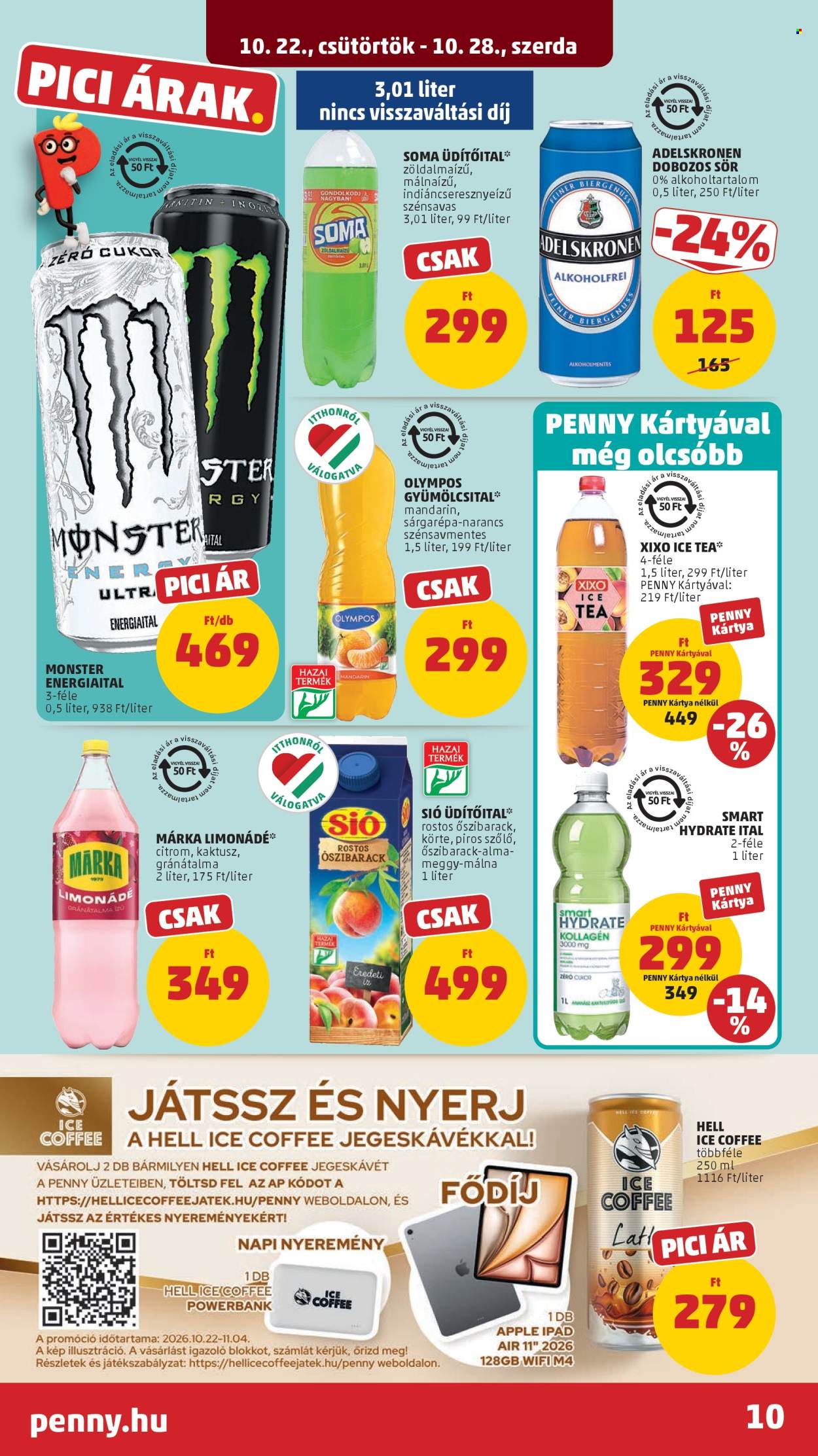 Penny Market akciós újság érvényes:  - 2026.10.22 - 2026.10.28. 14. oldal Oldal 14