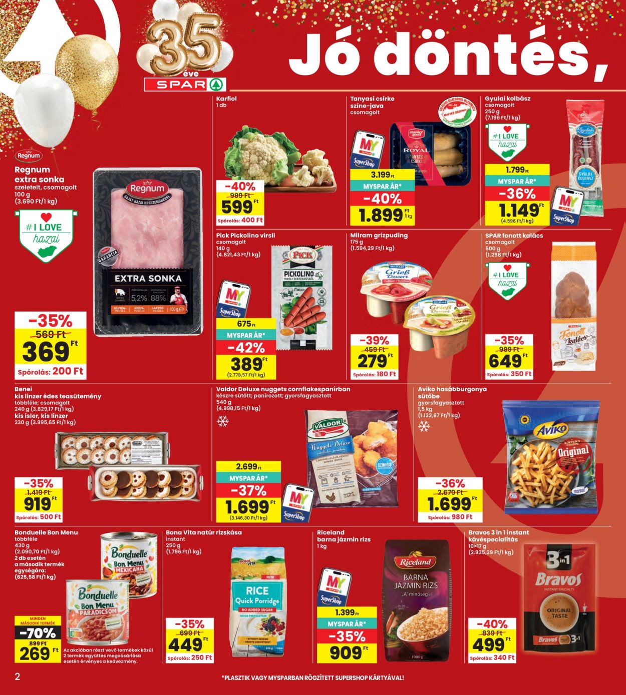 INTERSPAR akciós újság érvényes:  - 2026.10.22 - 2026.10.28. 2. oldal Oldal 2