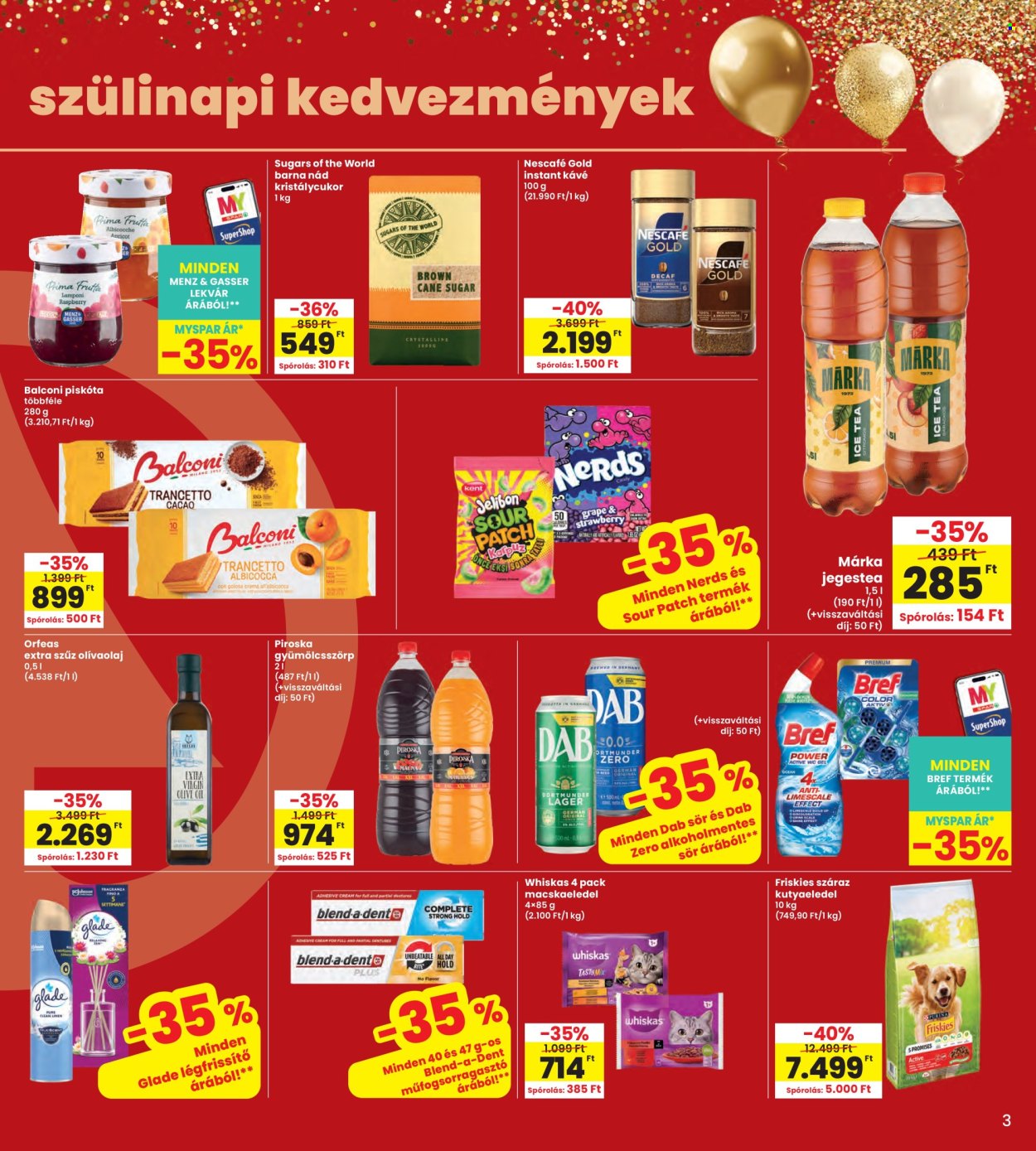 INTERSPAR akciós újság érvényes:  - 2026.10.22 - 2026.10.28. 3. oldal Oldal 3