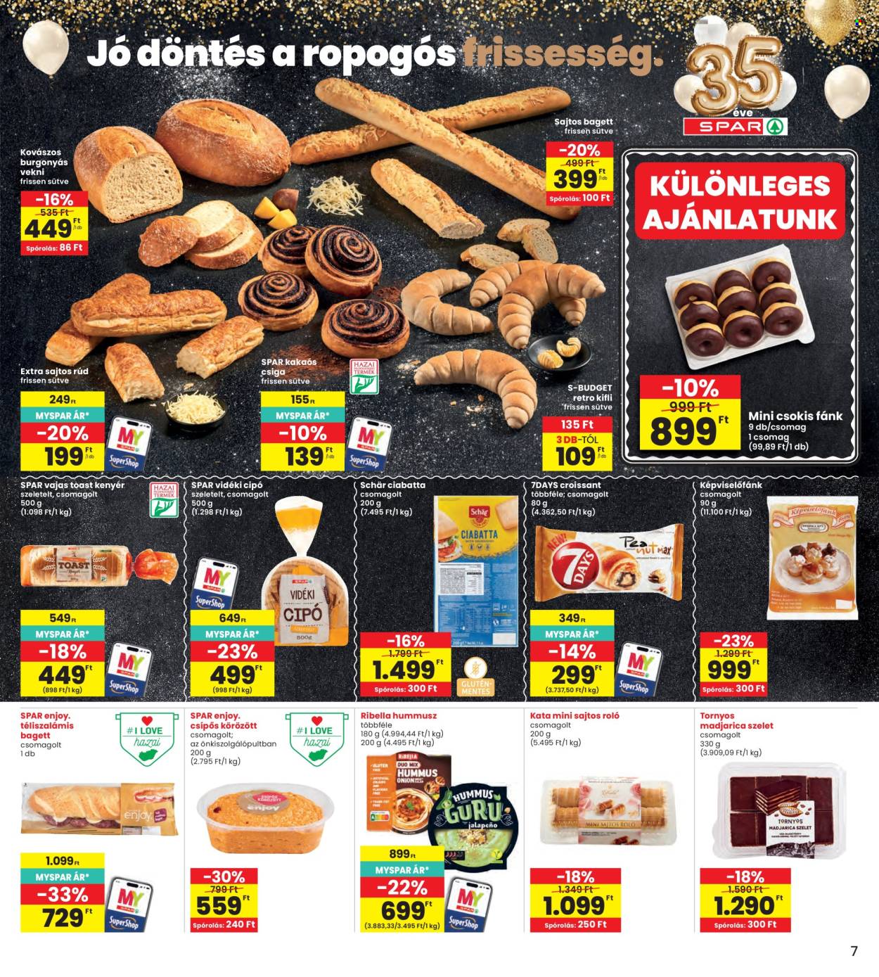INTERSPAR akciós újság érvényes:  - 2026.10.22 - 2026.10.28. 7. oldal Oldal 7
