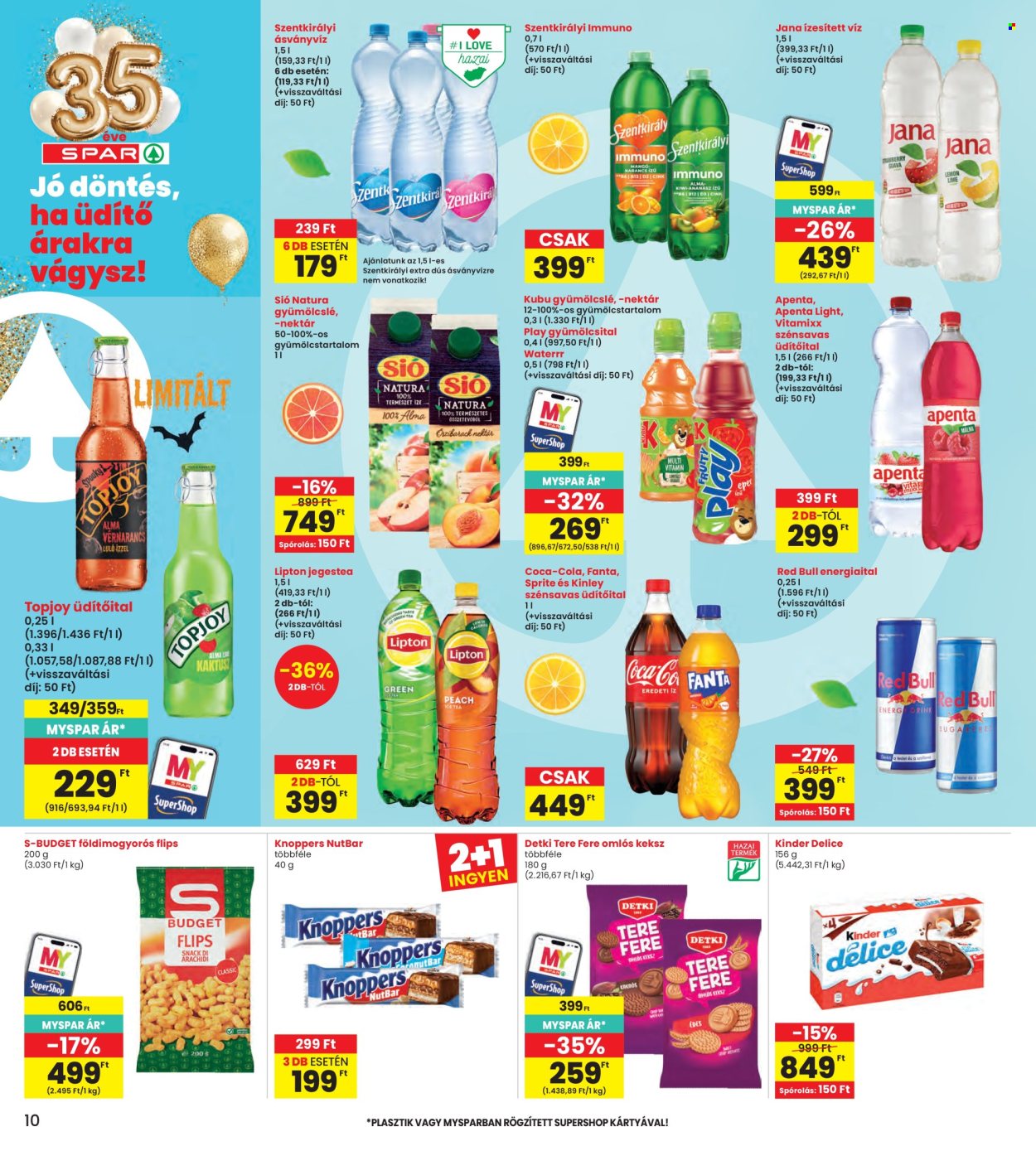 INTERSPAR akciós újság érvényes:  - 2026.10.22 - 2026.10.28. 10. oldal Oldal 10