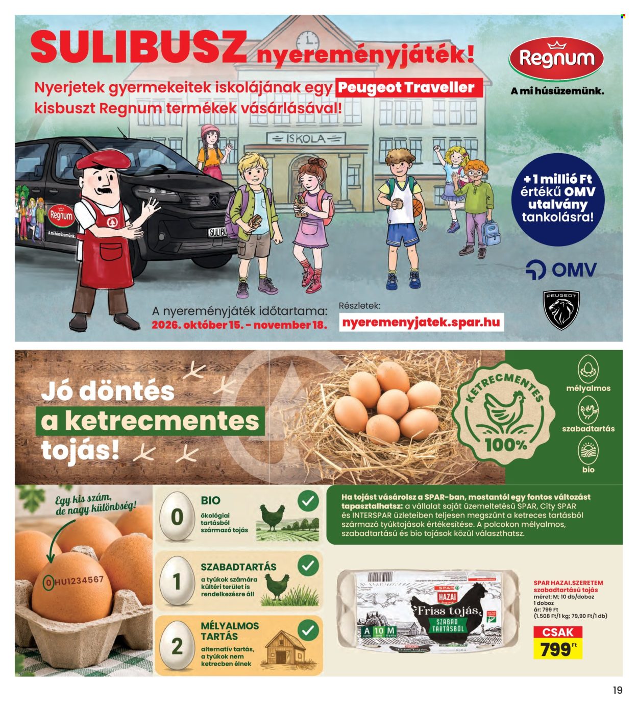 INTERSPAR akciós újság érvényes:  - 2026.10.22 - 2026.10.28. 19. oldal Oldal 19