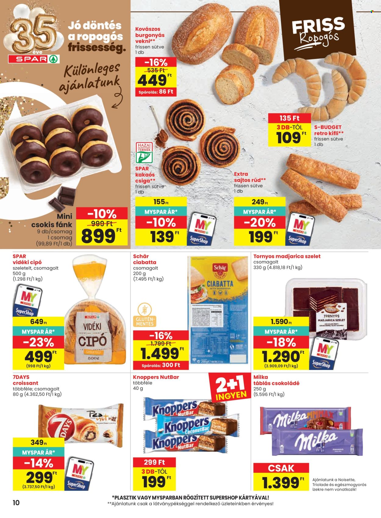 SPAR akciós újság érvényes:  - 2026.10.22 - 2026.10.28. 10. oldal Oldal 10