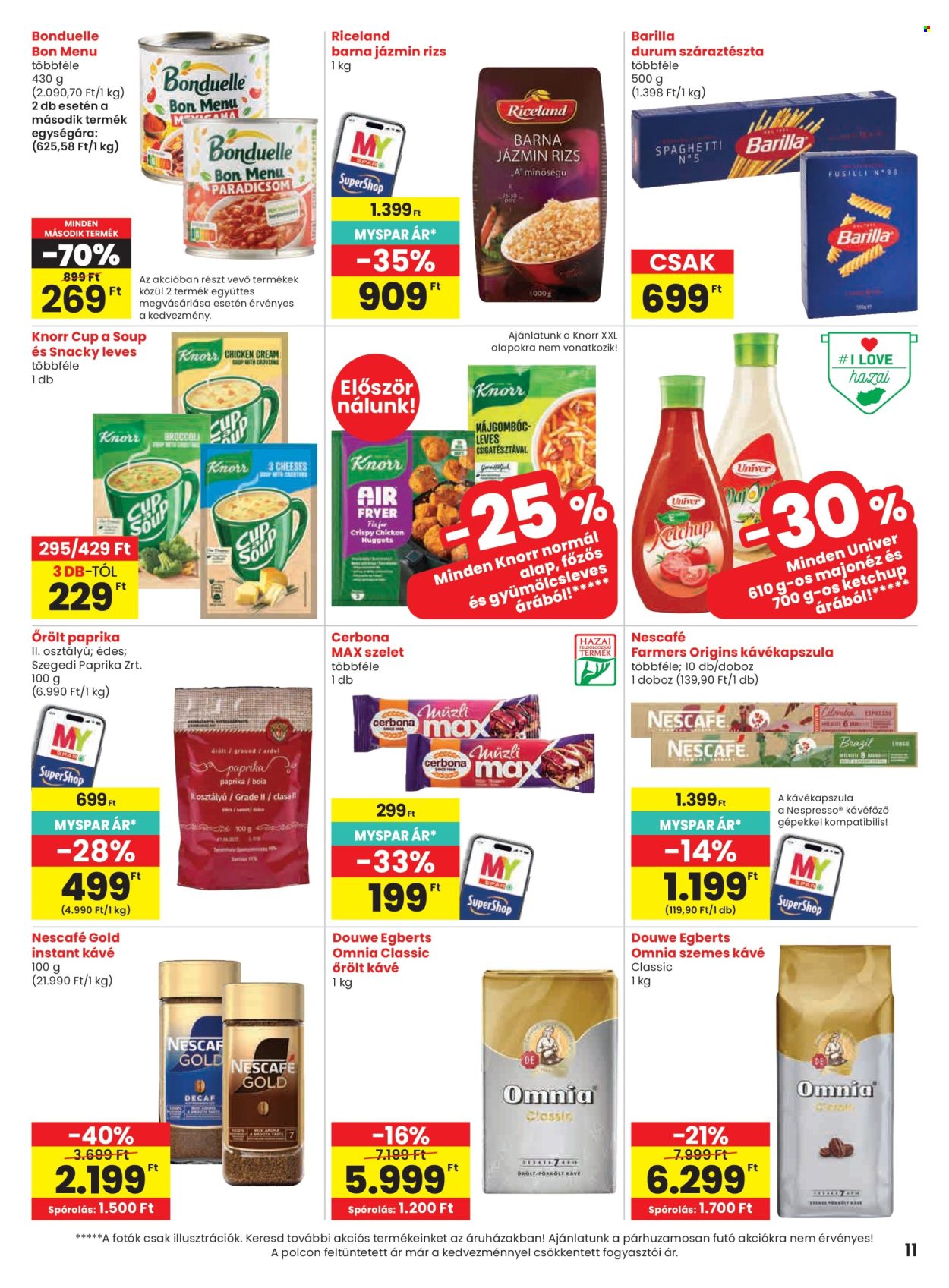 SPAR akciós újság érvényes:  - 2026.10.22 - 2026.10.28. 11. oldal Oldal 11