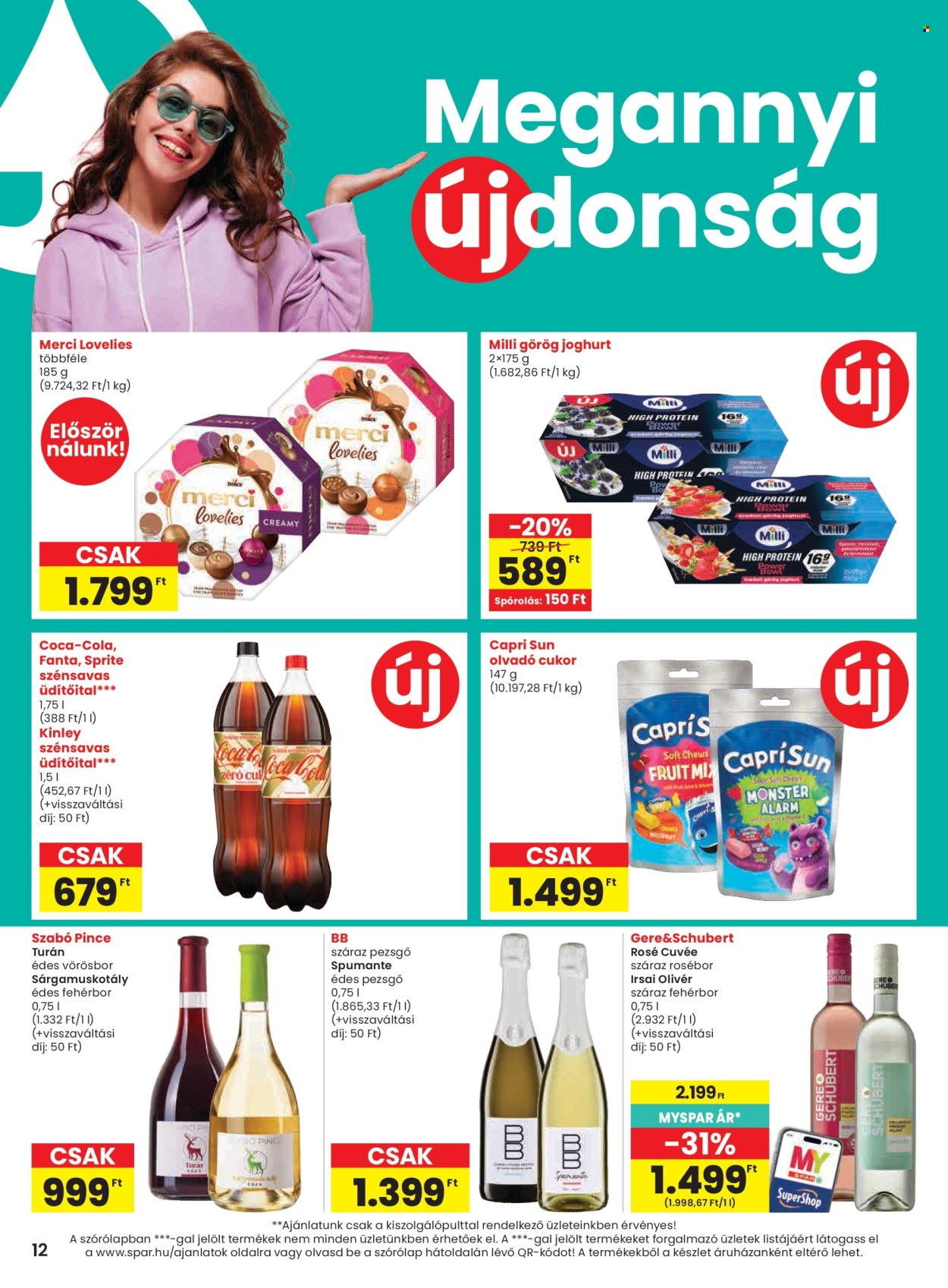 SPAR akciós újság érvényes:  - 2026.10.22 - 2026.10.28. 12. oldal Oldal 12