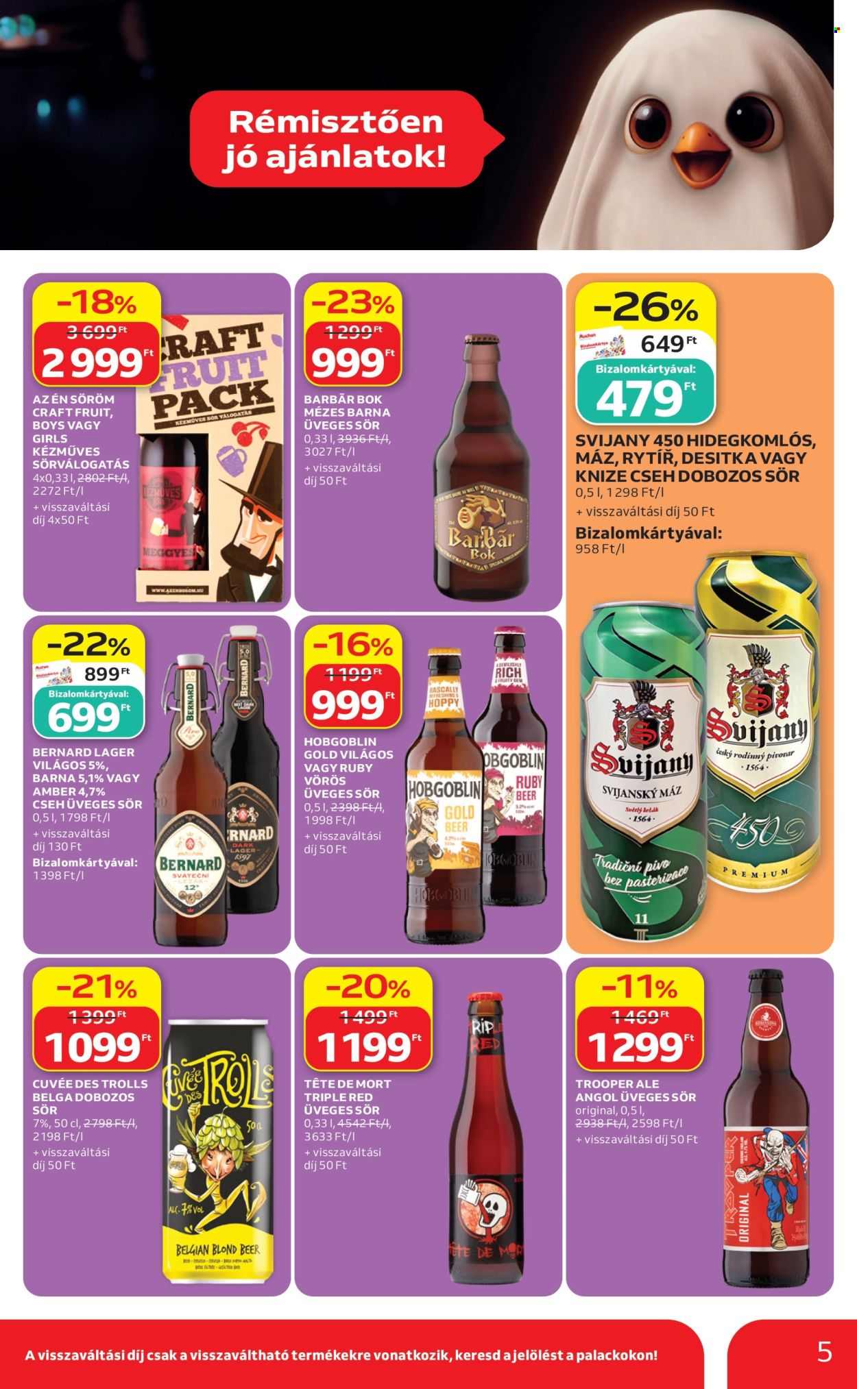 Auchan akciós újság érvényes:  - 2026.10.22 - 2026.10.28. 5. oldal Oldal 5
