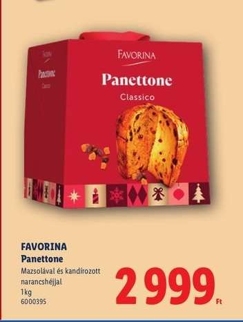 FAVORINA Panettone
