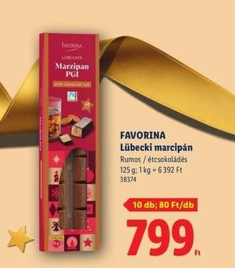 Favorina Lübecki marcipán
