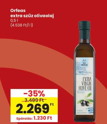Orfeas extra szűz olívaolaj