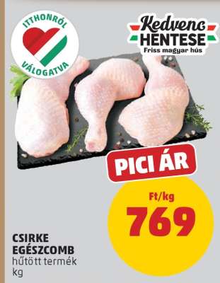 Csirke egészcomb
