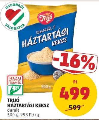 Trijó Háztartási Keksz