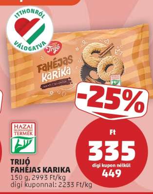 TRIJÓ FAHEJAS KARIKA